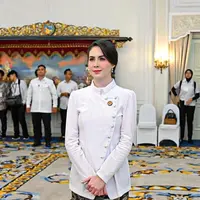 Arumi Bachsin tampil menawan saat pelantikan jadi ketua dekranasda Jawa Timur beberapa waktu lalu [@arumibachsin_94]