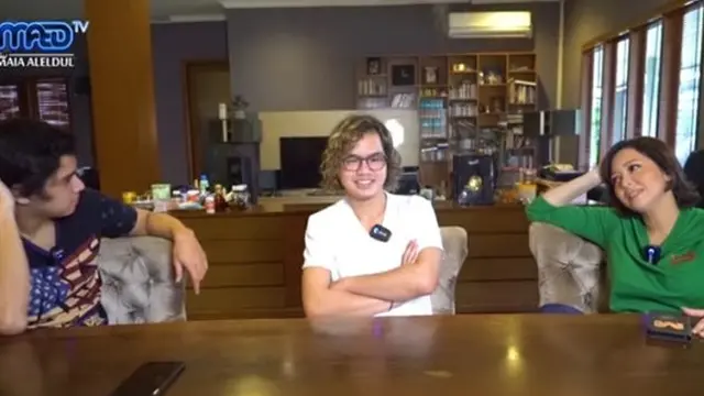 Dul Jaelani bersama Al Ghazali dan Maia Estianty