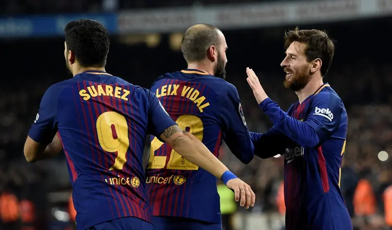 Barcelona vs Espanyol (AFP/Lluis Gene)