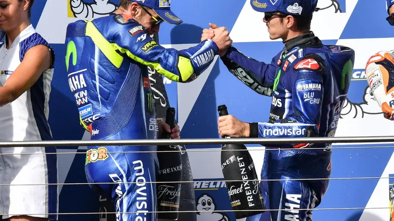 Valentino Rossi dan Maverick Vinales