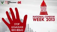 Pekan Kondom Nasional Resmi Distop