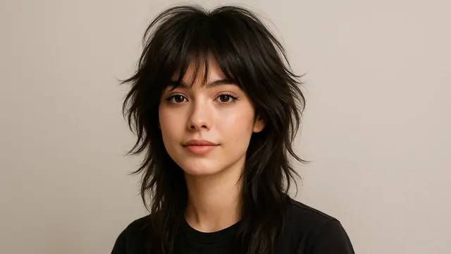 Model Shaggy Layer Cocok Untuk Rambut Apa/ Ilustrasi gambar oleh AI