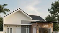 7 Model Rumah Minimalis Samping Ada Toko yang Enggak Ganggu Privasi Penghuni, Desain Fungsional untuk Hunian dan Usaha (Foto: Gemini AI)