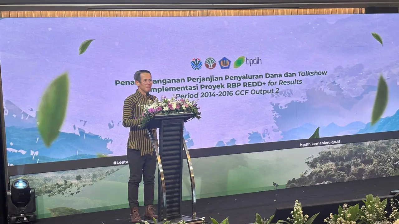 Direktur Utama BPDLH, Joko Tri Haryanto. (Foto:Liputan6.com/Tira Santia)