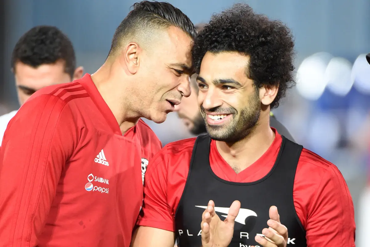 Mohamed Salah dalam Latihan Terakhir Timnas Mesir
