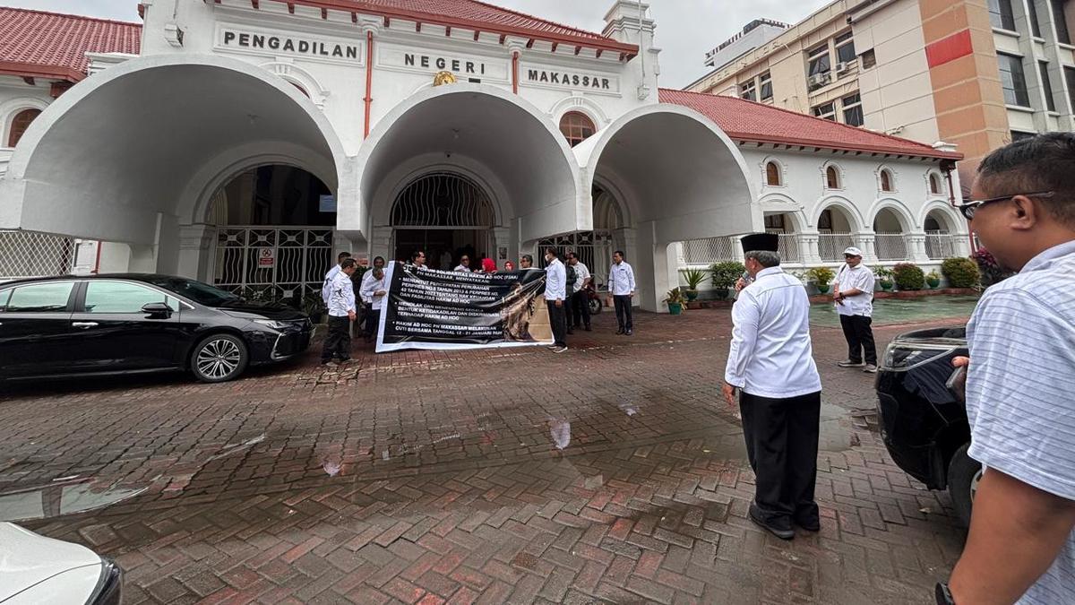 Tuntut Kesejahteraan, Hakim Ad Hoc PN Makassar Mogok Sidang