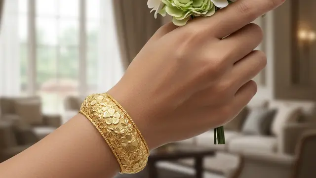 Gelang Emas Model Sisik Naga