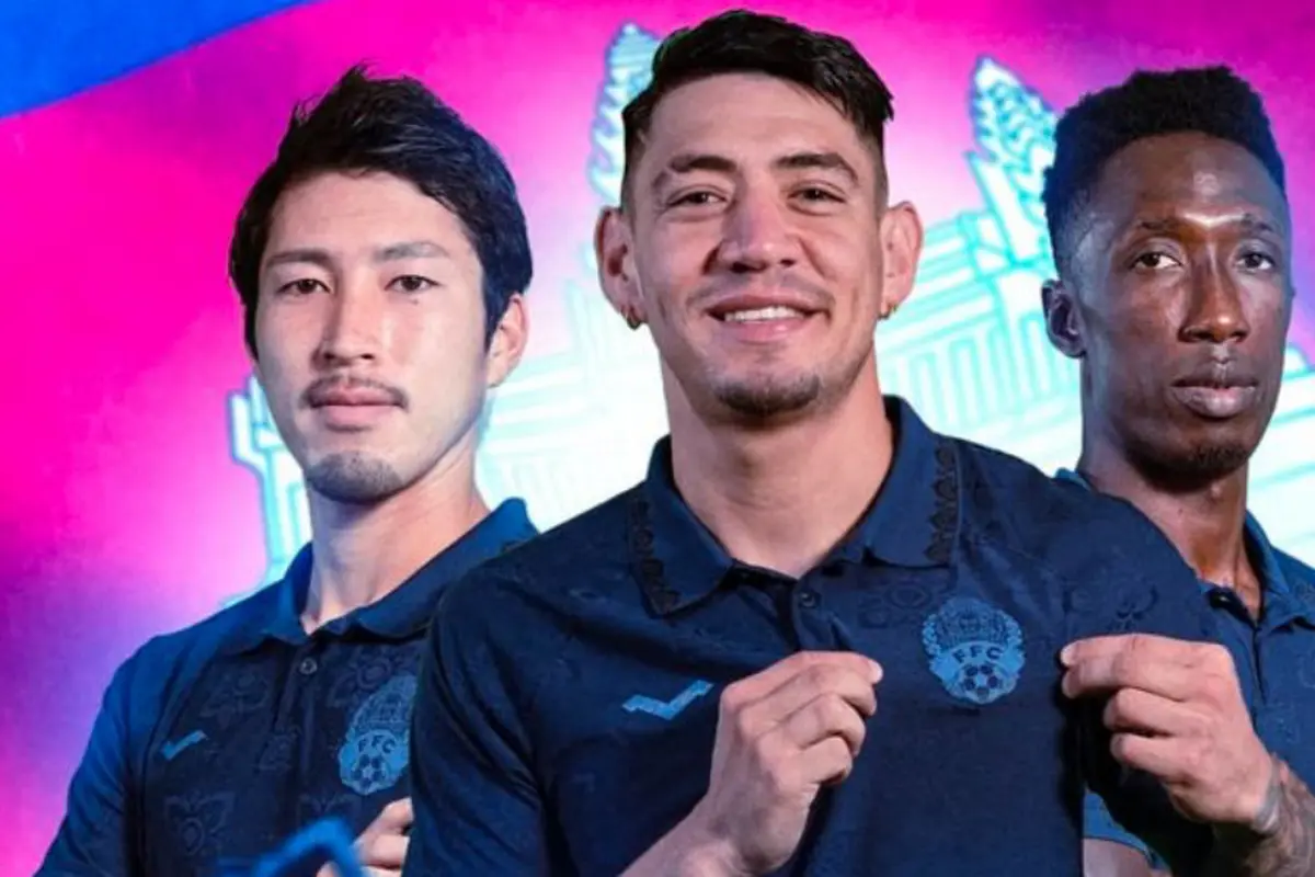 Trio pemain naturalisasi Timnas Kamboja