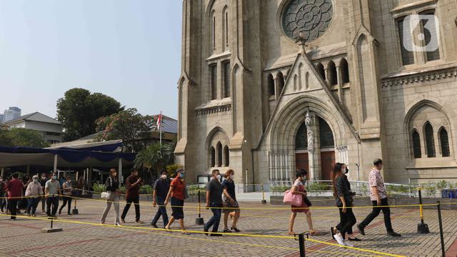 Jumat Agung di Gereja Katedral Jakarta