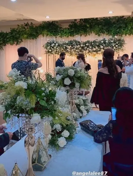 Angela Lee dan Alexander (Foto: Instagram/angelalee87)