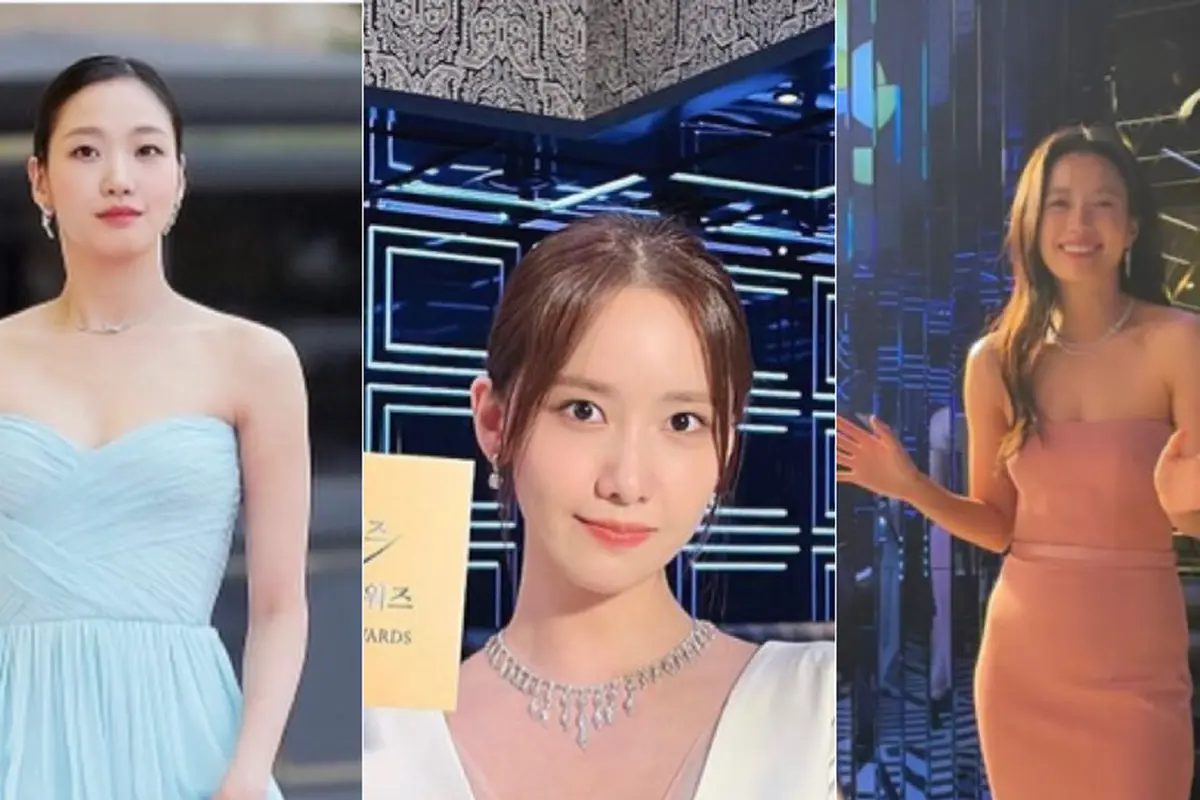 Best Dress Aktris Korea Selatan di Acara Penghargaan Bluedragon Series