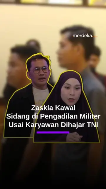 Zaskia dan Hanung Kawal Sidang di Pengadilan Milit