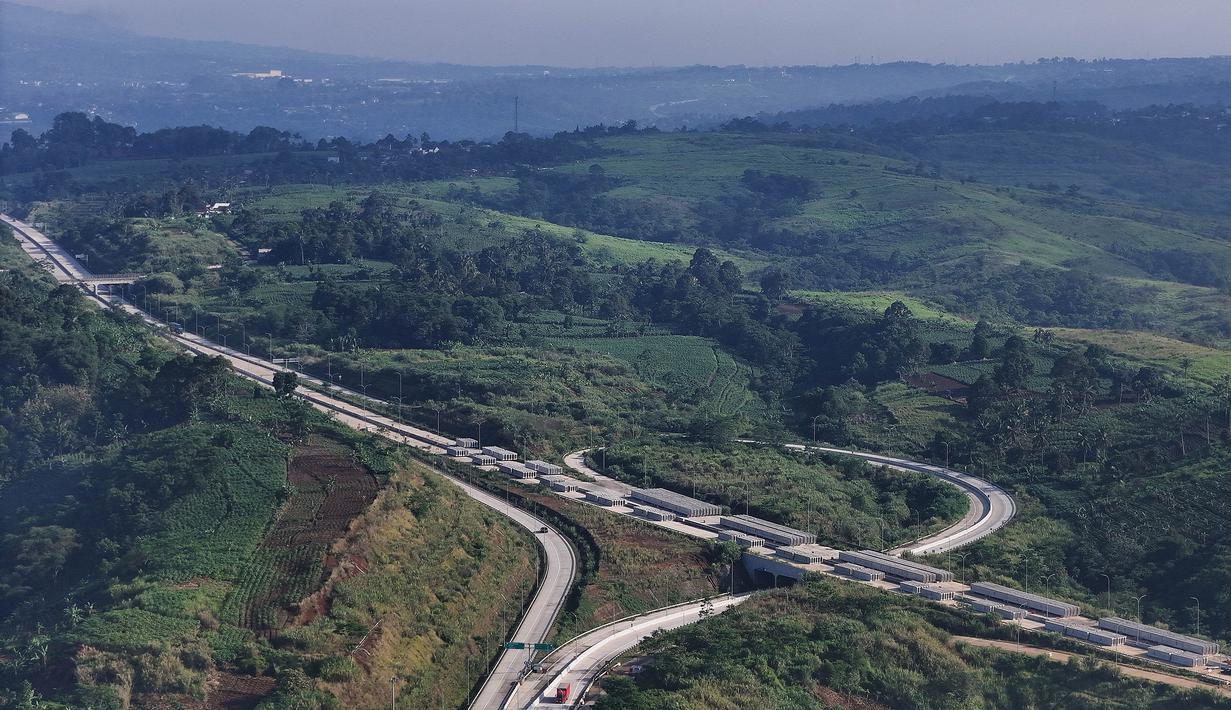 Kementerian Pekerjaan Umum akan melanjutkan proyek Jalan Tol Bocimi seksi 3 dan 4. (merdeka.com/Arie Basuki)