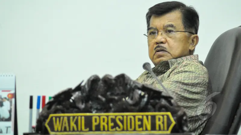 Wapres Jusuf Kalla (Liputan6.com/Faizal Fanani)