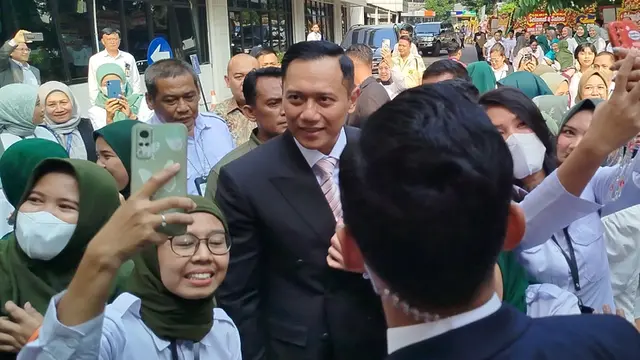 Menteri Koordinator Bidang Infrastruktur dan Pembangunan Wilayah, Agus Harimurti Yudhoyono (AHY)