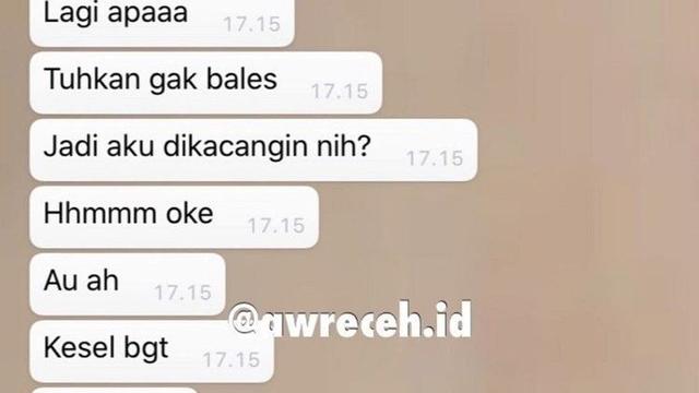 6 Chat Pacar Posesif Ini Bikin Elus Dada, Menguji Kesabaran