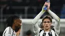 Skor imbang 0-0 pada laga AC Milan dan Juventus bertahan hingga laga usai. (Isabella BONOTTO/AFP)