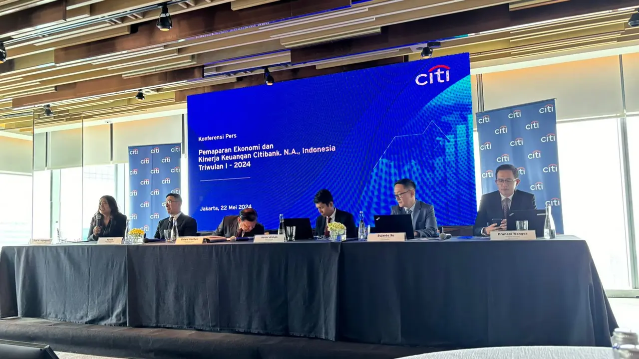 Citibank, N.A., Indonesia (Citi Indonesia) membukukan Laba Bersih sebesar Rp665,9 miliar di kuartal I-2024