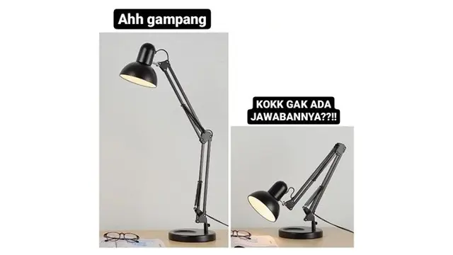 8 Potret Editan Foto Lampu Belajar Ala Netizen Ini Bikin Geleng Kepala