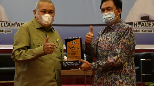 Badan Pengatur Hilir Minyak dan Gas Bumi (BPH Migas) menggelar Sosialisasi Tugas, Fungsi dan Capaian Kinerja BPH Migas Tahun Anggaran 2020 di Palembang, Sumatera Selatan, (16/10/2020).