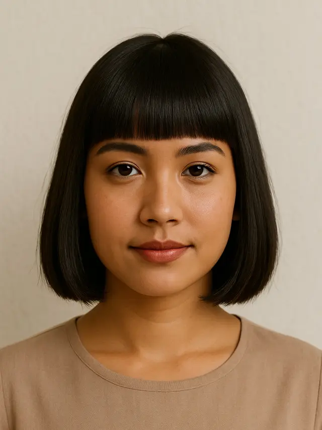 Model Rambut Bob Trendi Sebahu untuk Wanita di 2025 (Foto: ChatGPT)