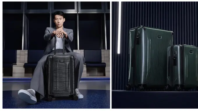 Pesepakbola Asal Korea Selatan, Son Heung Min bersama Koleksi TUMI Terbaru