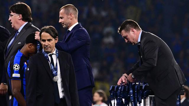 Pelatih Inter Milan, Simone Inzaghi di final Liga Champions 2022/2023