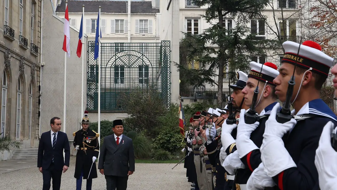 Prabowo Subianto bertemu Menhan Prancis Sébastien Lecornu