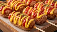 Resep Corn Dog Mozzarella ala Korea, Renyah dan Lumer