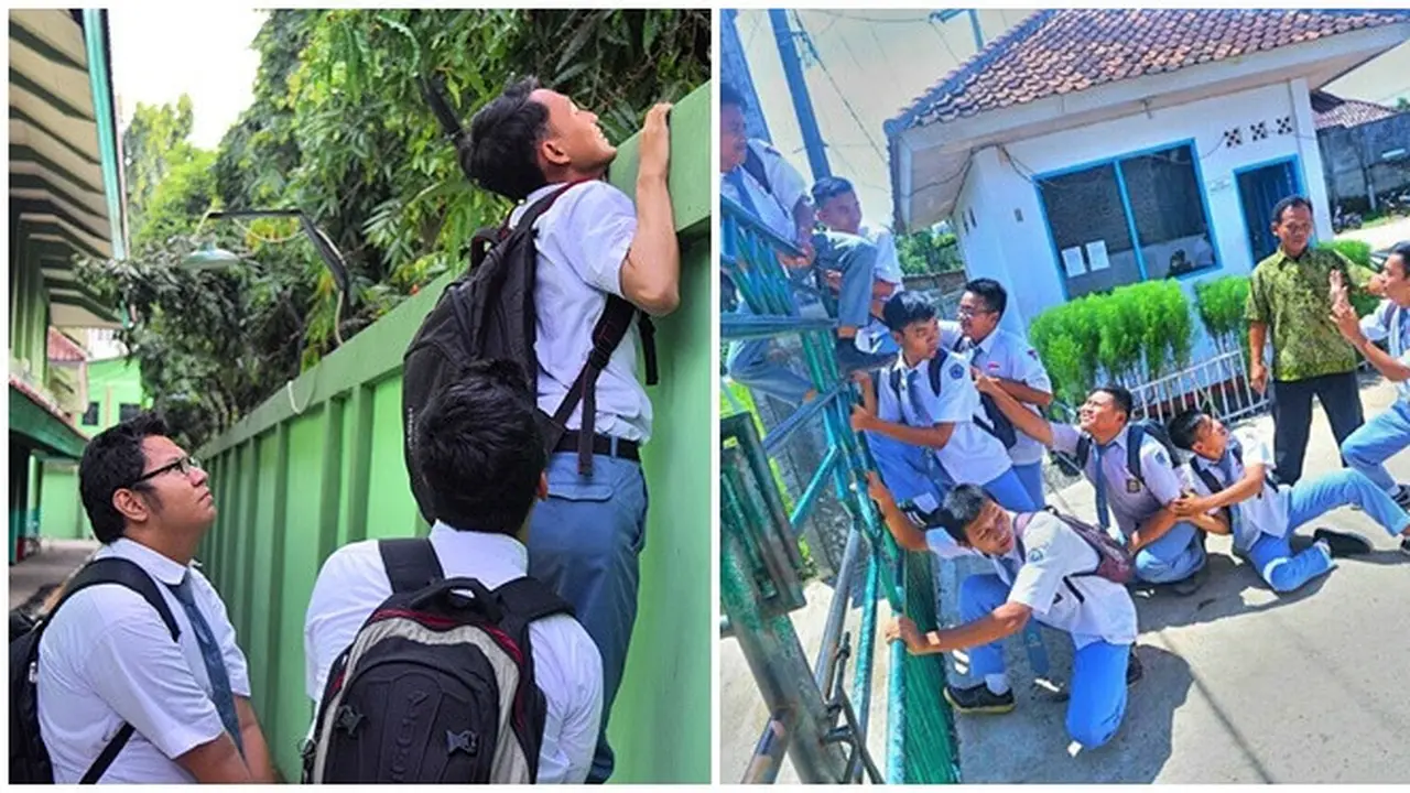 Aksi Nyeleneh Saat Siswa Bolos dari Sekolah Ini Bikin Nostalgia