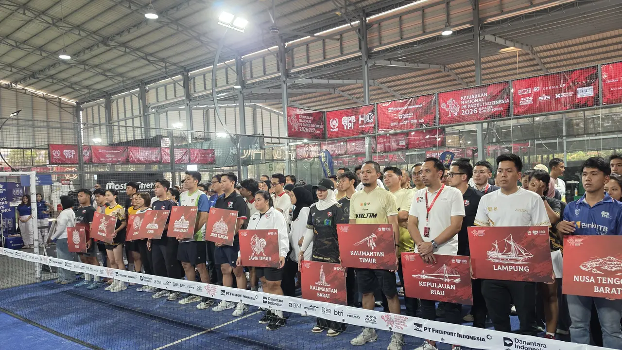 Pembukaan Kejurnas Padel 2026
