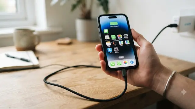 Hindari Mengisi Daya Hingga 100 Persen (AI Generated)