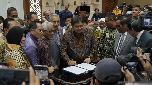 Menteri Koordinator Bidang Perekonomian Airlangga Hartarto