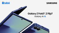 Samsung Galaxy Z Fold7 dan Z Flip7.&nbsp;