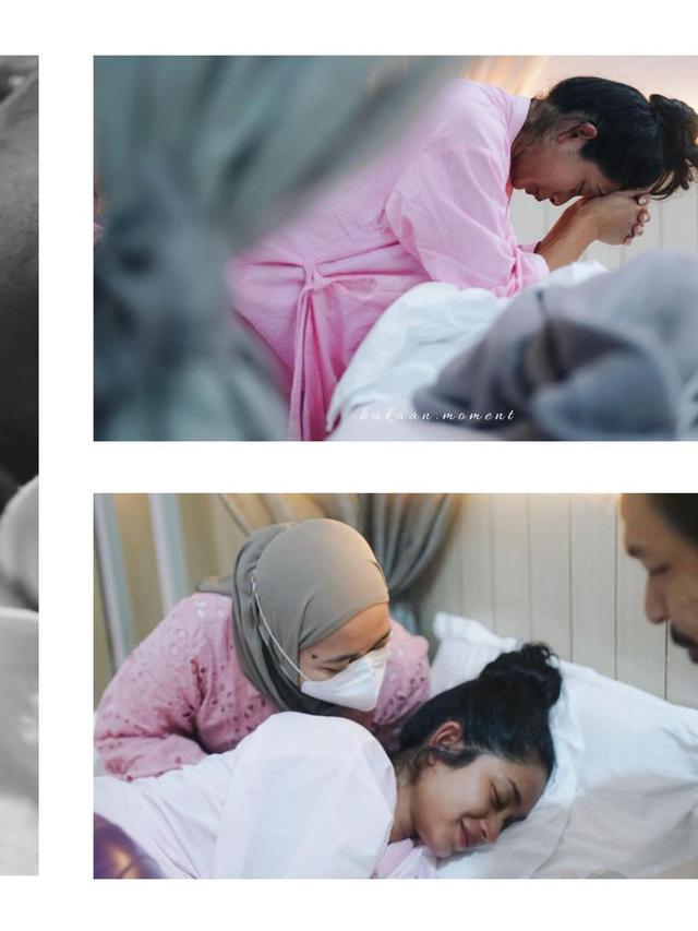 <span>Perjuangan Faradina Mufti Melahirkan Anak Pertama. (Sumber: Instagram/faradinamufti)</span>
