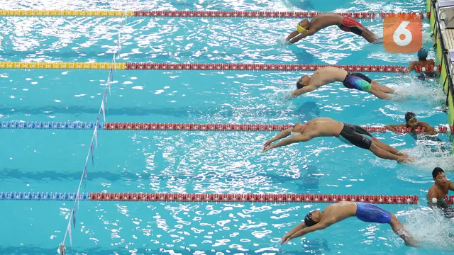 Foto: Aksi Perenang Muda di Hari Pertama Indonesia Open Aquatic Championships (IOAC) 2025