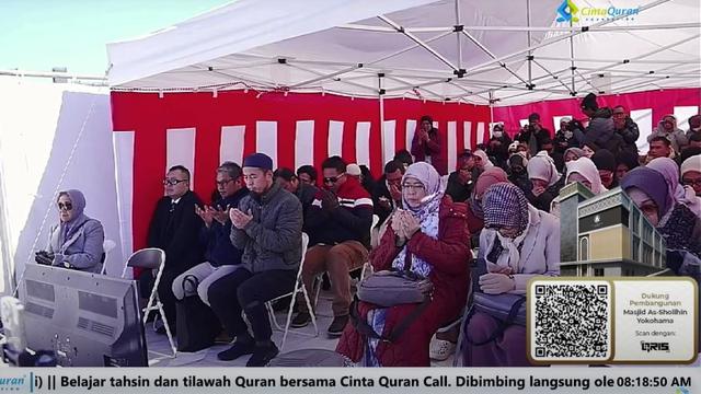 Cinta Quran Foundation Bangun Masjid di Yokohama Jepang.  foto: istimewa
