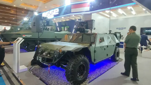 Mobil tempur karya anak bangsa. Credit: SSE