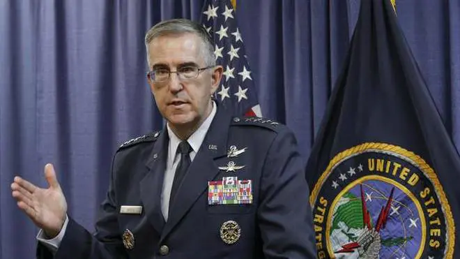 Komandan US Strategic Command, Jenderal AU John Hyten (AP)
