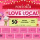 Lewat tema “100% Cantik Indonesia”, Sociolla mengajak masyarakat semakin bangga memilih dan mendukung brand kecantikan lokal. [Dok/Sociolla].