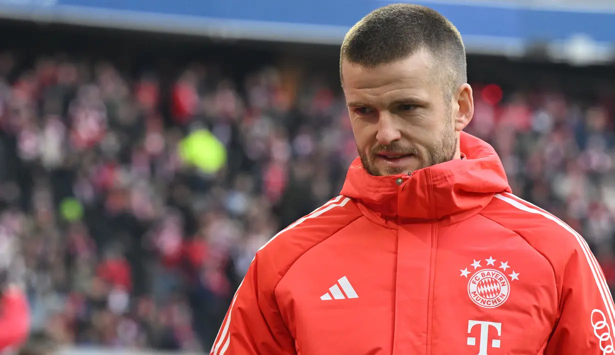 Eric Dier menyusul Harry Kane meninggalkan Tottenham Hotspur menuju Bayern Munchen pada bursa transfer pemain musim dingin 2023/2024. Namun ia hanya berstatus pinjaman selama setengha musim hingga akhir musim 2023/2024. Bersama Spurs yang dibelanya mulai 2014/2015 hingga tengah musim 2023/2024 ia belum sekalipun meraih gelar juara liga, begitu pun dengan klub sebelumnya, FC Porto yang dibelanya dalam dua musim, 2012/2013 dan 2013/2014. (AFP/Kerstin Joensson)