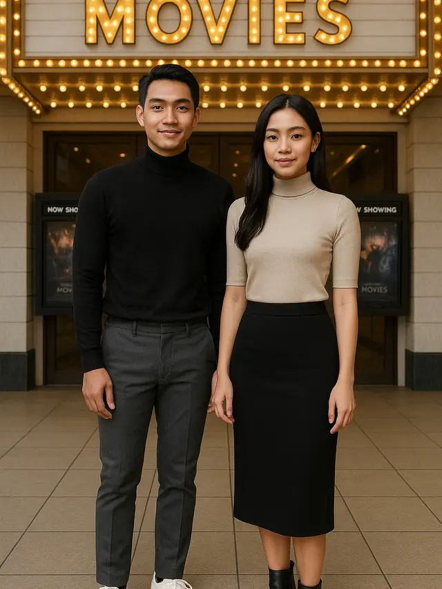 Outfit Nonton Bioskop untuk Pria dan Wanita yang Nyaman dan Stylish di Tahun 2025 (Foto: ChatGPT)
