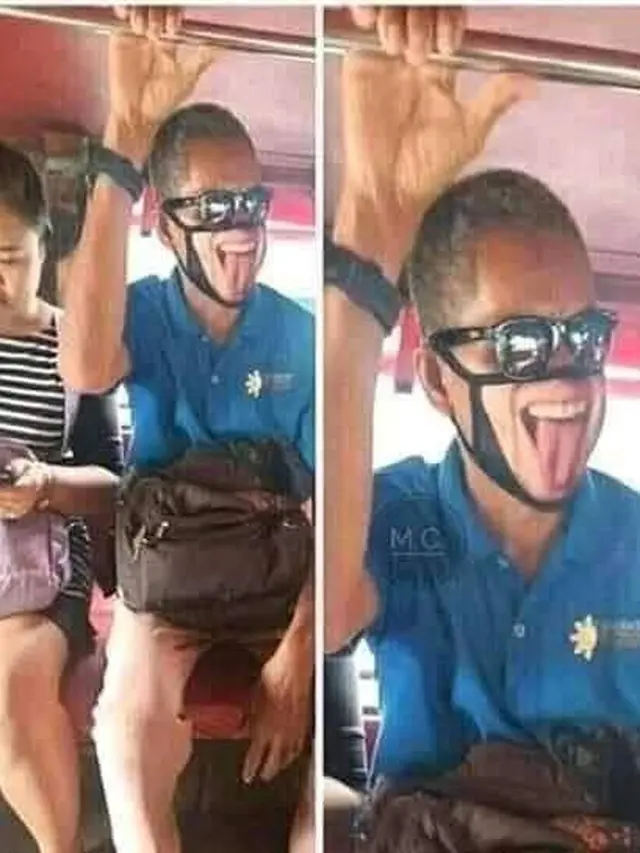 6 Desain Masker Nyeleneh Ini Sukses Bikin Geleng Kepala