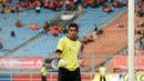 Meski sudah berusia 38 tahun tapi Choirul Huda masih menjadi andalan Persela Lamongan. (Helmi Fithriansyah/Liputan6.com)