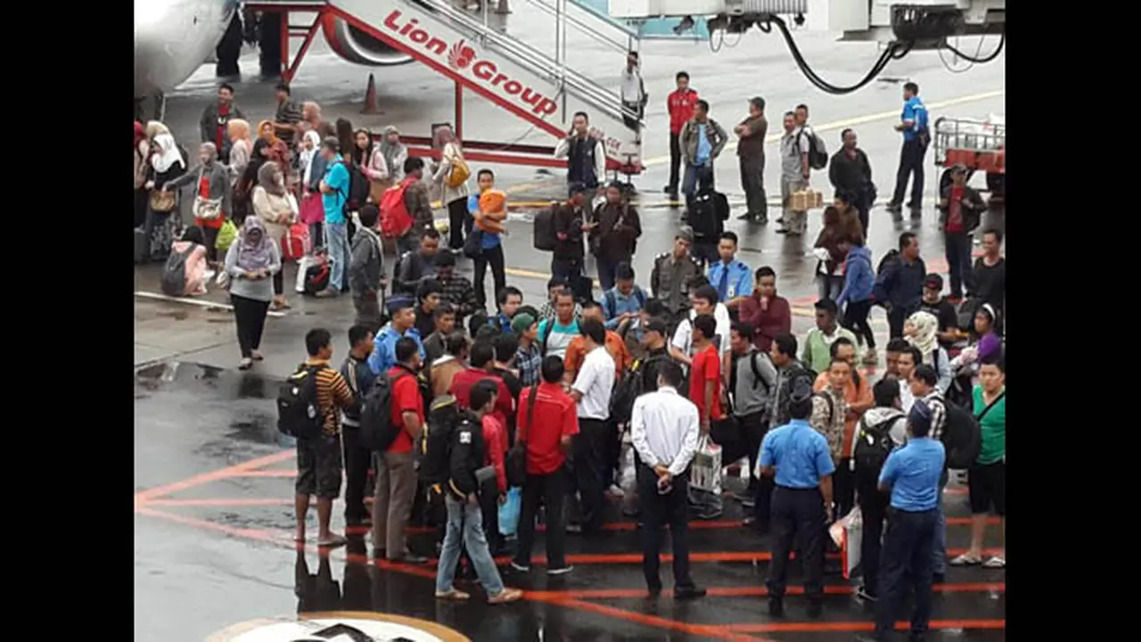 Penumpang Lion Air Ditelantarkan, Bandara Soekarno-Hatta Kacau