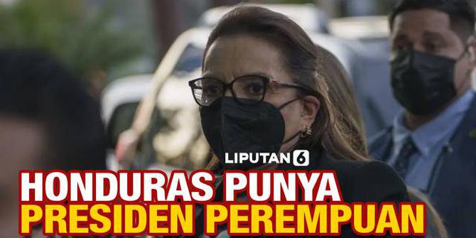 VIDEO: Sejarah Baru! Honduras Punya Presiden Perempuan Pertama