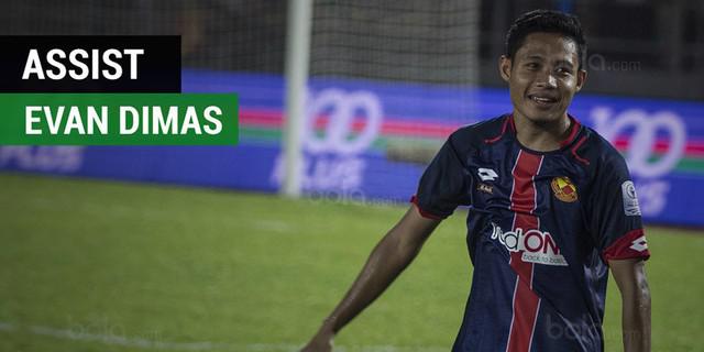 VIDEO: Ini Assist Evan Dimas Saat Selangor Taklukkan Melaka United