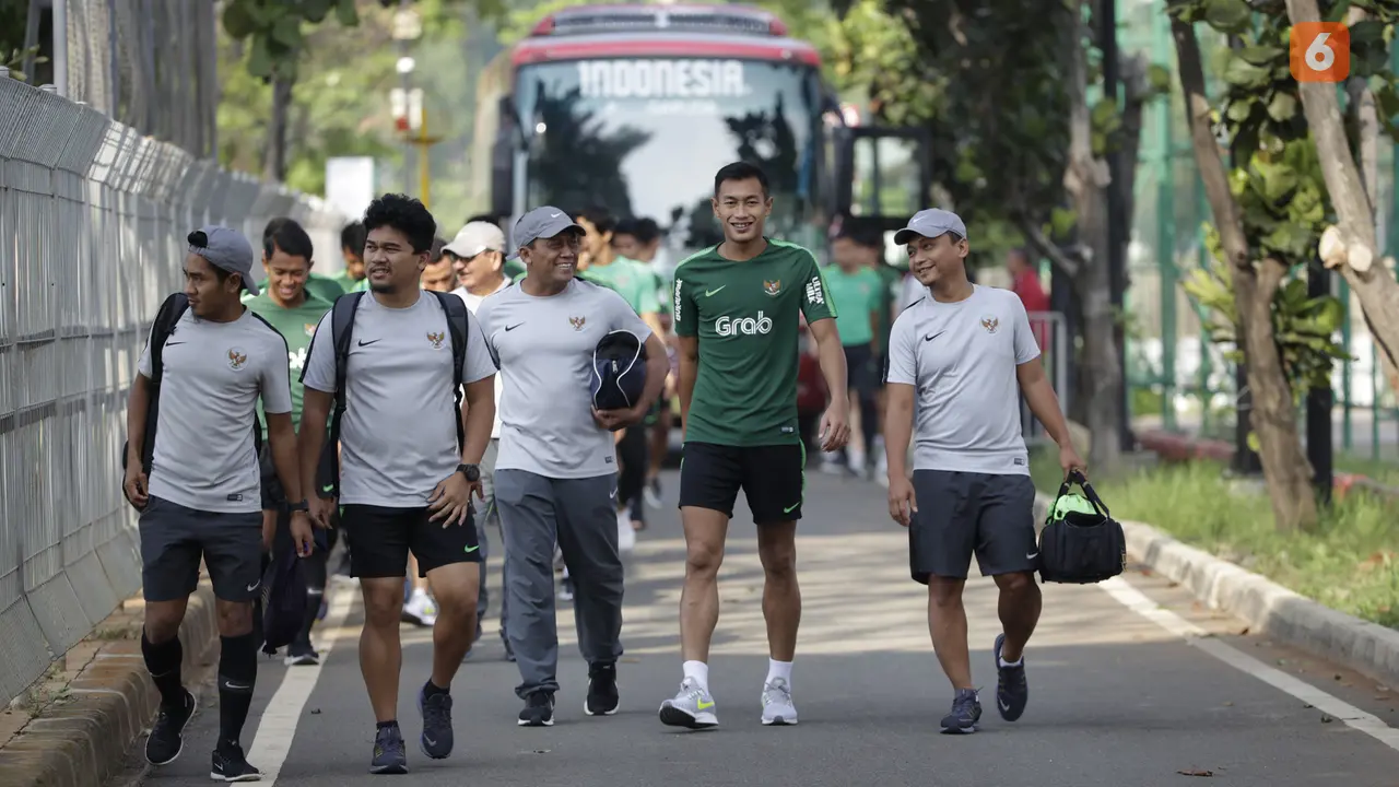 Latihan Timnas Indonesia