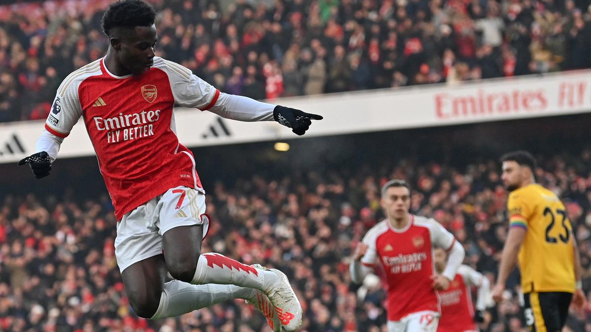 Hasil Liga Inggris: Bungkam Wolves, Arsenal Tinggalkan Manchester City di Puncak Klasemen