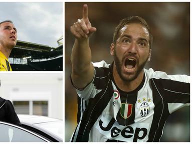 Status Premier League sebagai liga bertabur bintang ternyata tidak membuat para pemain ini tertarik. Berikut Gonzalo Higuain dan 6 pesepak bola top yang menolak bermain di Liga Inggris. (AFP)